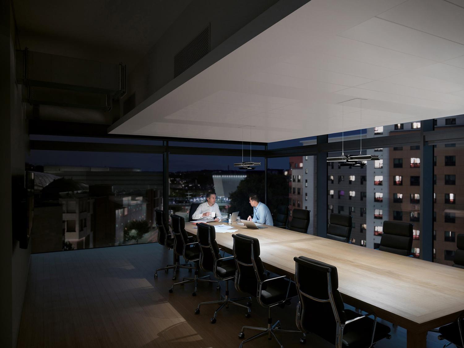 Night meeting with Cu-Beam lighting